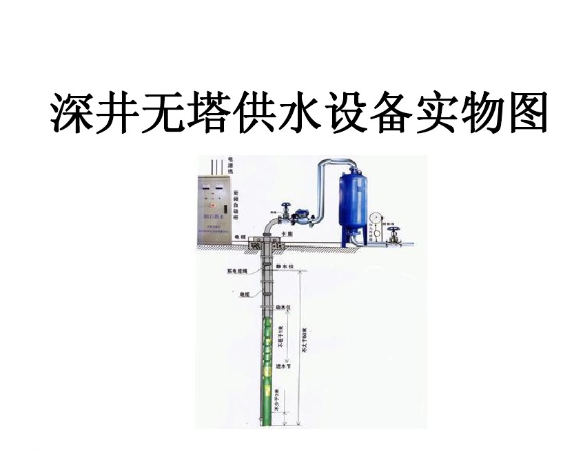 阜新新邱区井泵无塔式供水设备